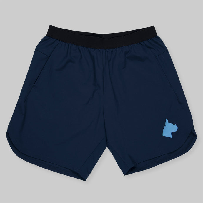 Gym Logo Shorts Navy/Malibu